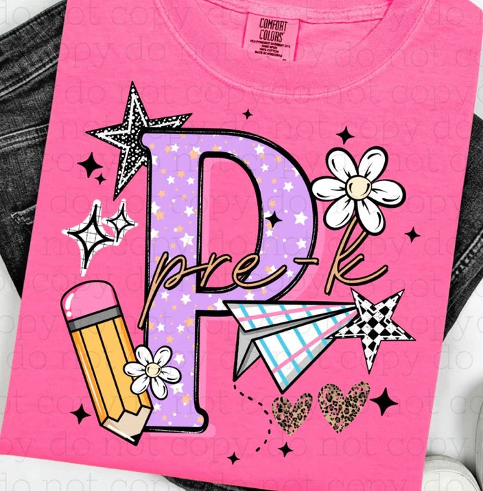 Polka Dot PreK-5th (Leave grade in notes)- MTO Shirt