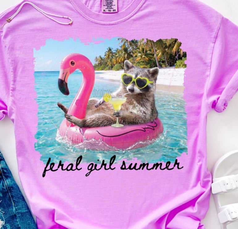 Feral Girl Summer - MTO Shirt
