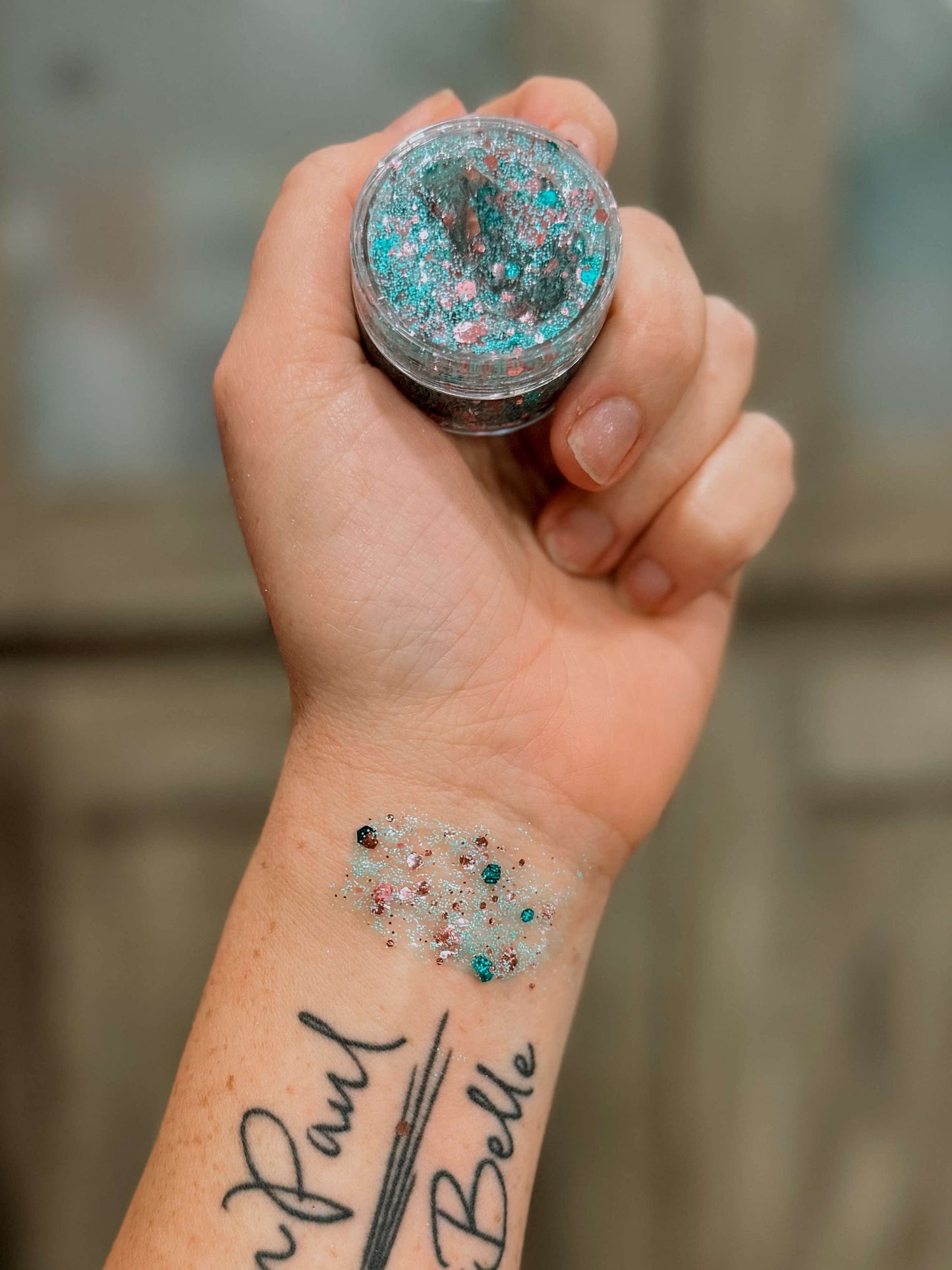 Custom Glitter Gel