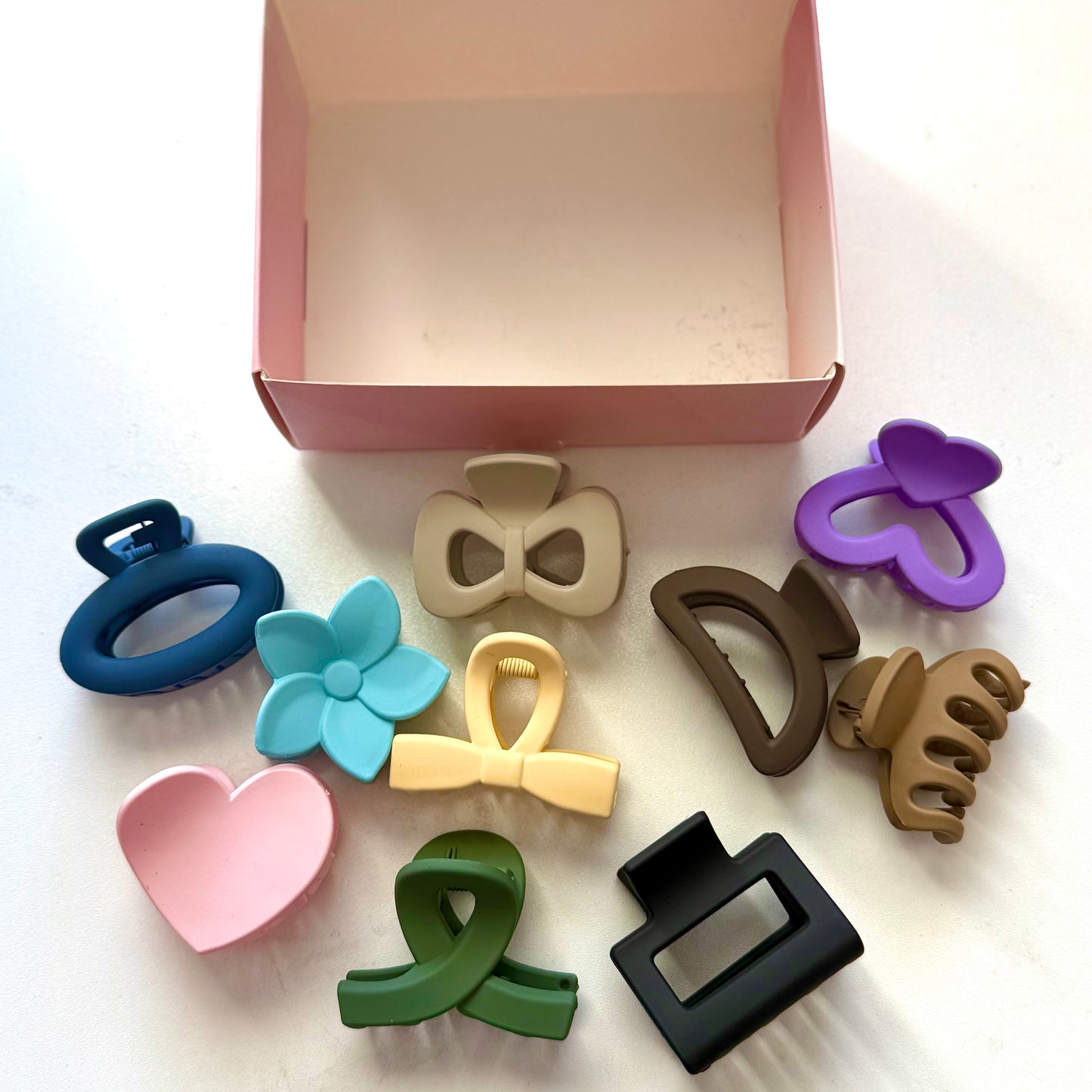 Shaped Claw Clip Set - Made to Order