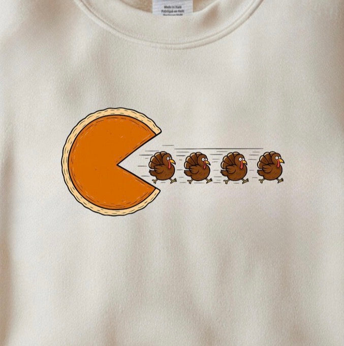 Thanksgiving Pac-Man - MTO Shirt