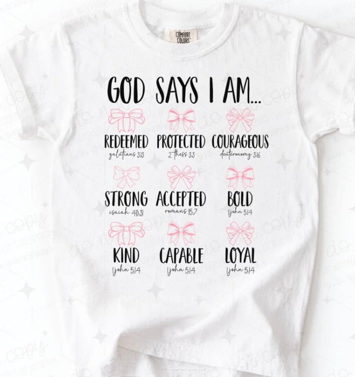 God Says Coquette - MTO Shirt