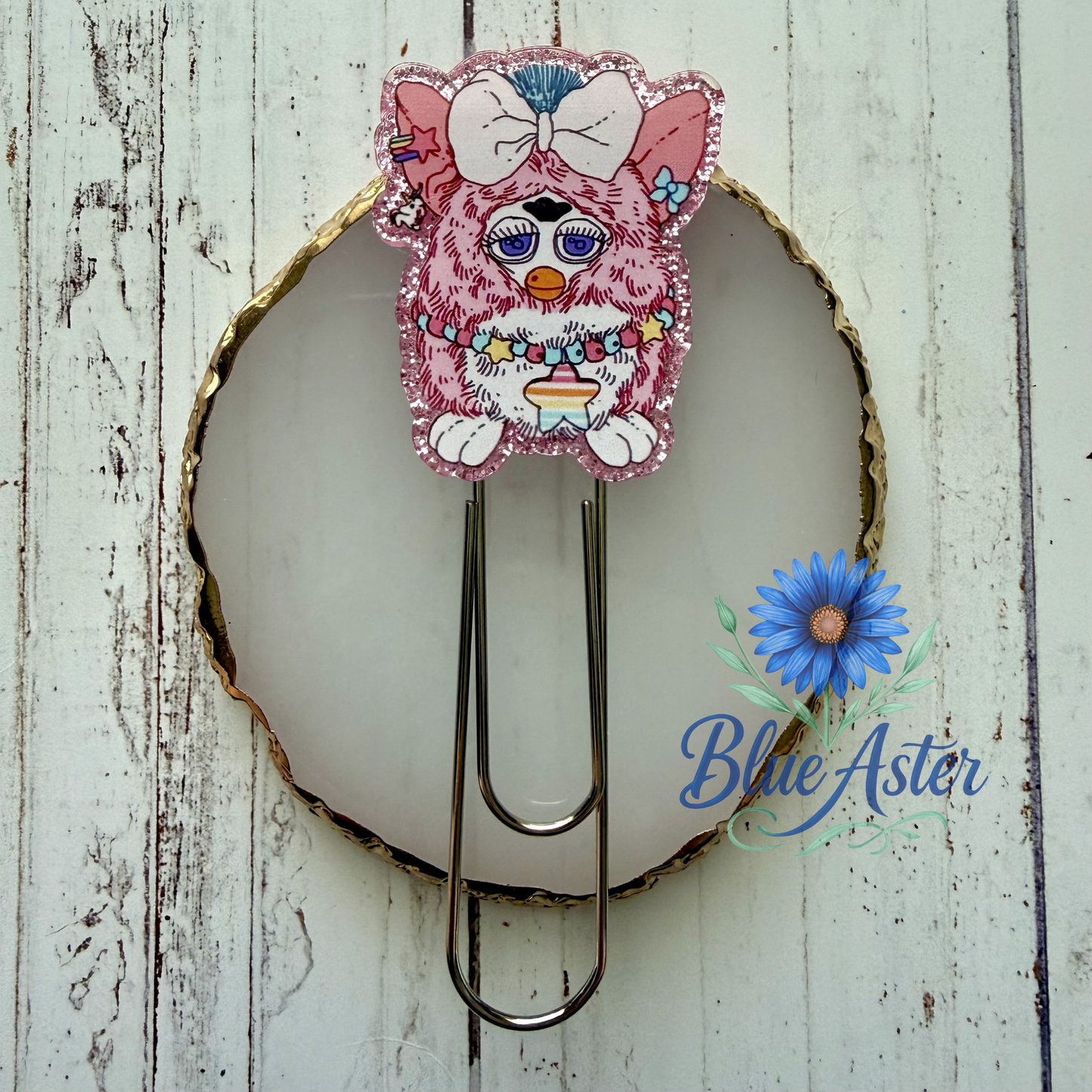 Pink Bird Bookmark