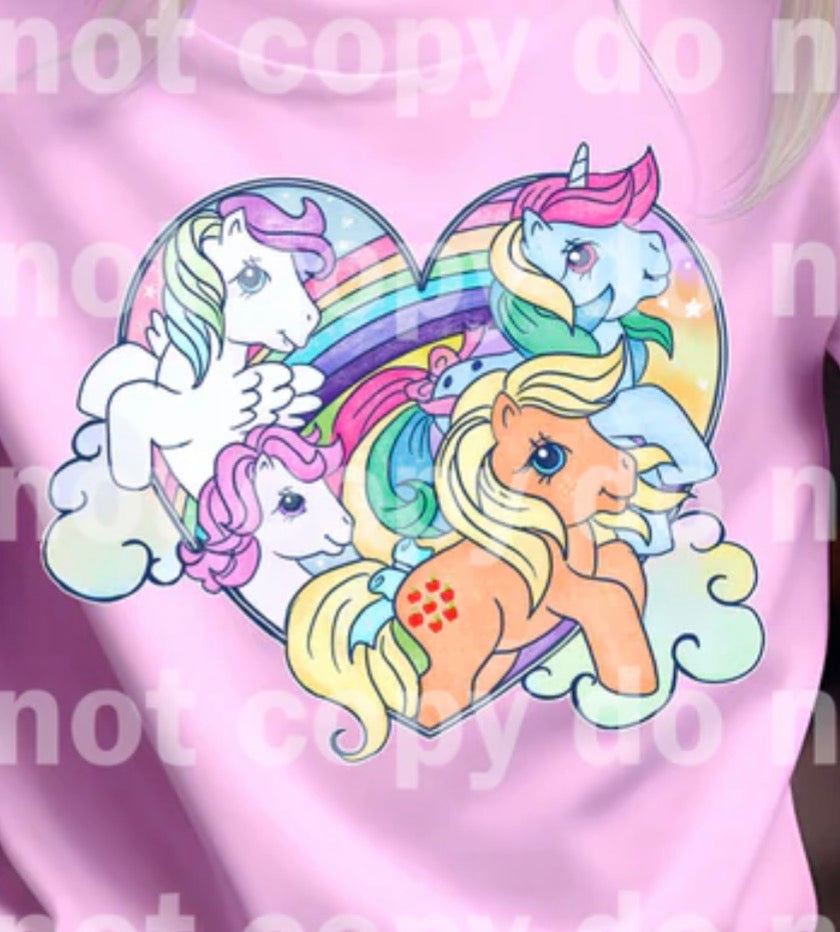Rainbow Ponies - MTO Shirt