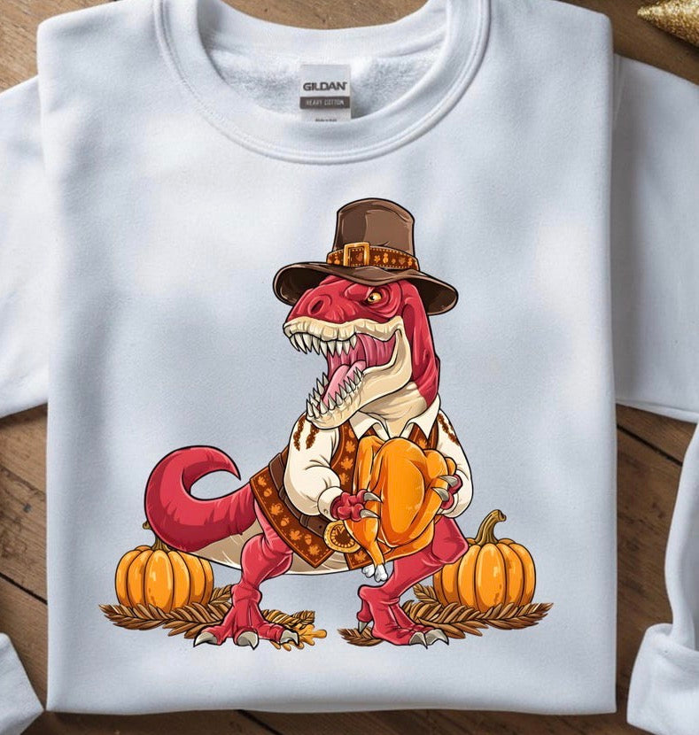 Dino Thanksgiving - MTO Shirt