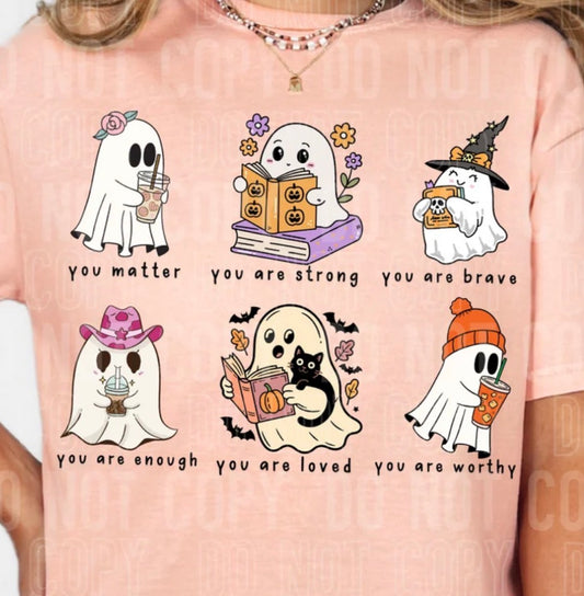 Ghostie Affirmations - MTO Shirt