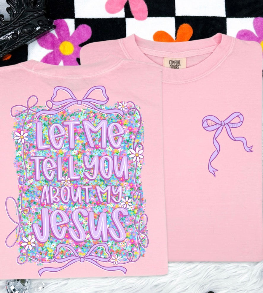 My Jesus Pocket and Back - MTO Shirt