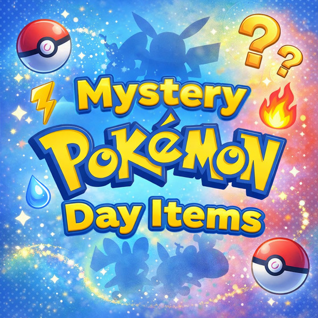 Mystery Pocket Monster Items
