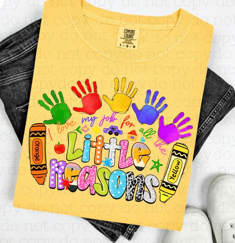 Little Reasons - MTO Shirt