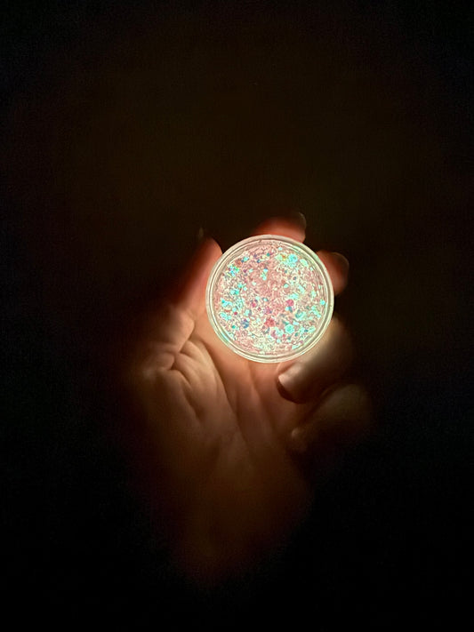 Pink Sparkle (Glows in the Dark)