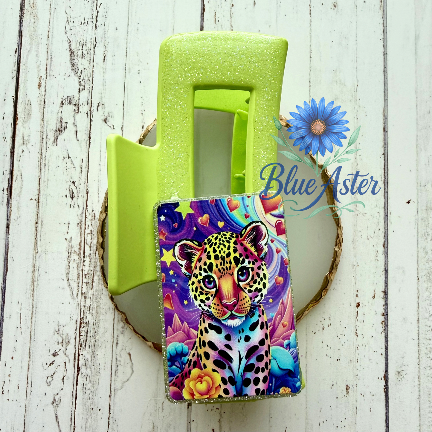 Lisa Leopard Claw Clip