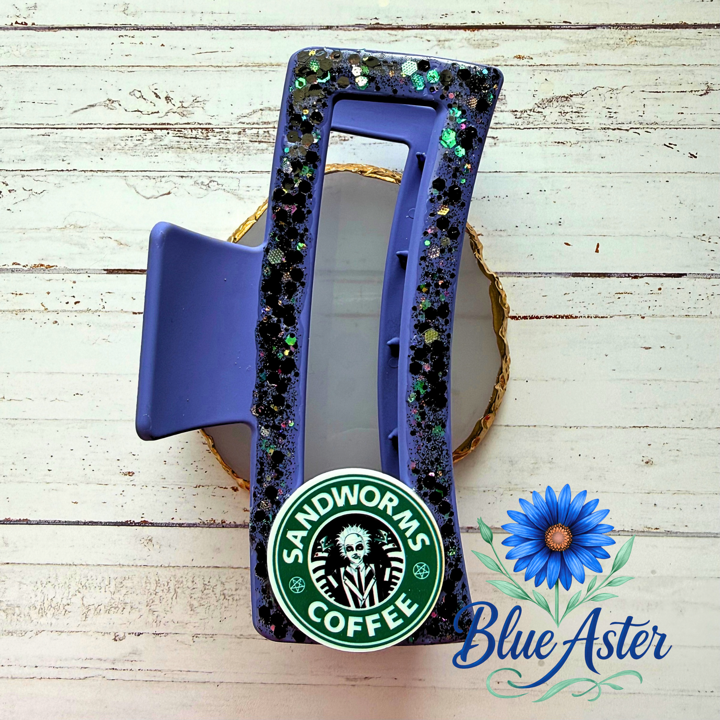 Sandworm Coffee Claw Clip