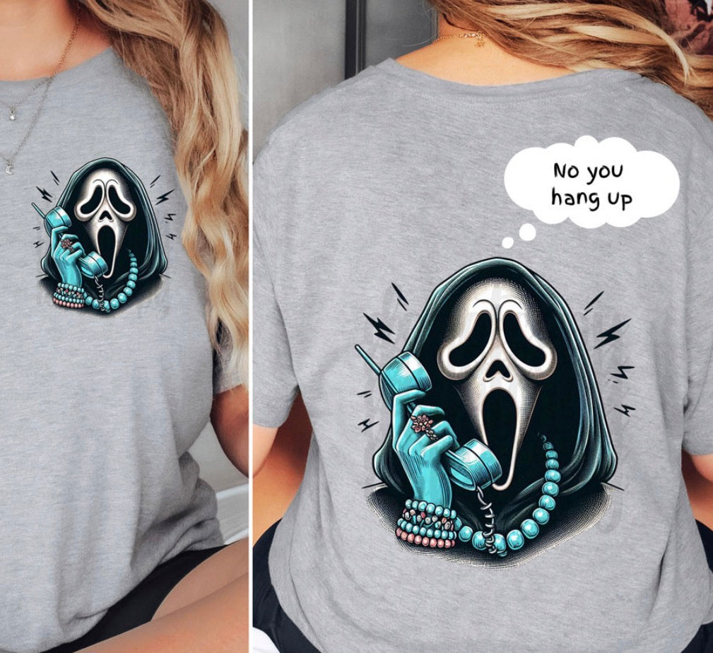 No You Hang Up Pocket and Back SET - MTO Shirt