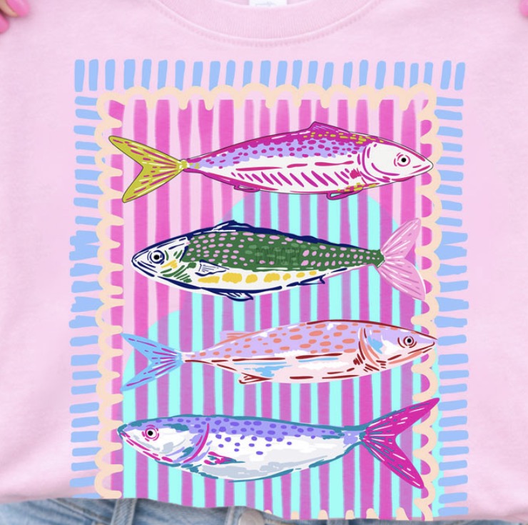 Preppy Fishes - MTO Shirt