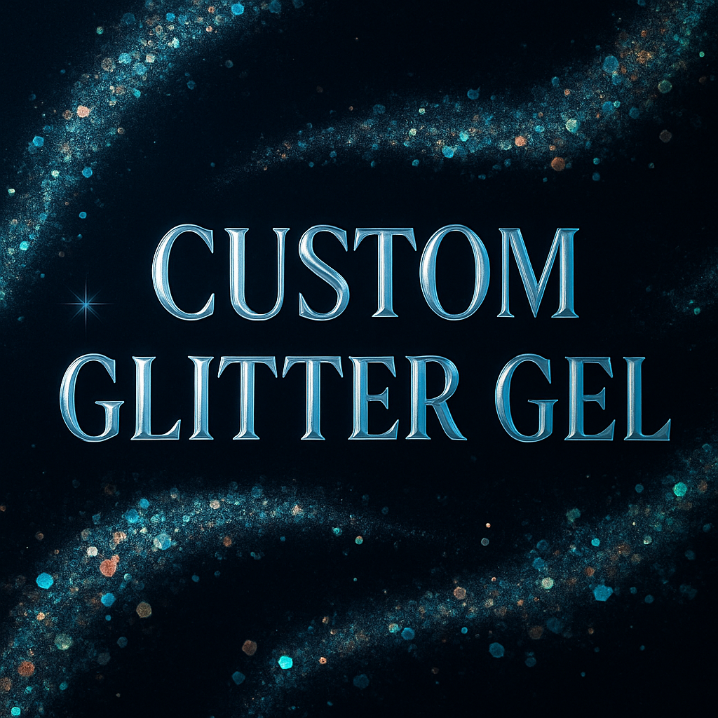 Custom Glitter Gel