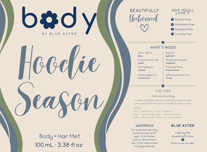 Hoodie Season • Body Mist