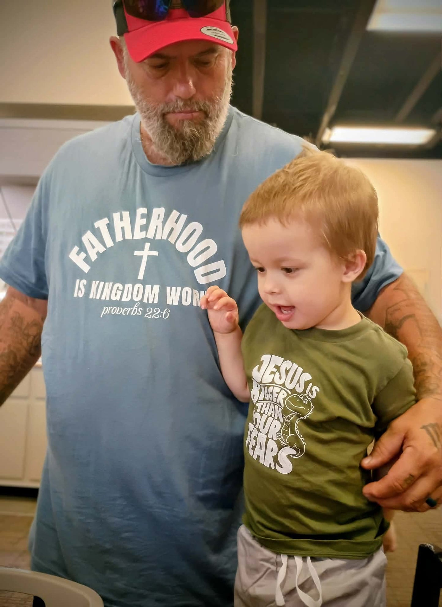 Fatherhood is Kingdom Work - MTO Shirt