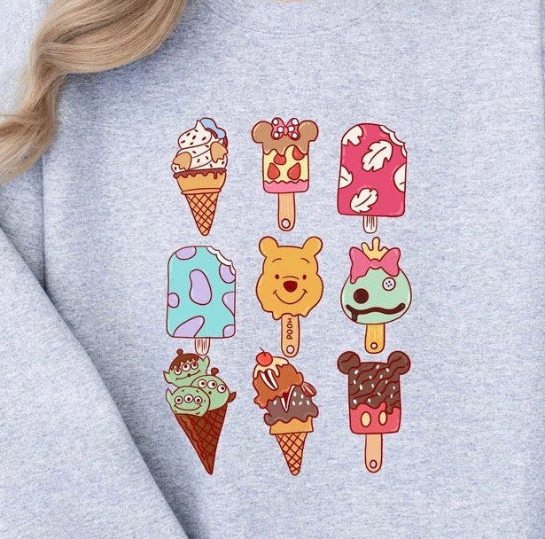 Character Popsicles - MTO Shirt