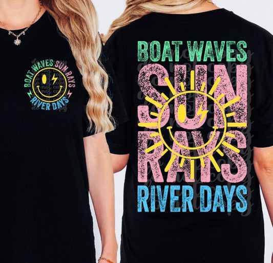 River Days Front and Back Set - MTO Shirt
