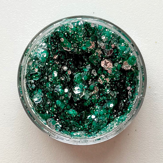 Slytherin Glitter Gel