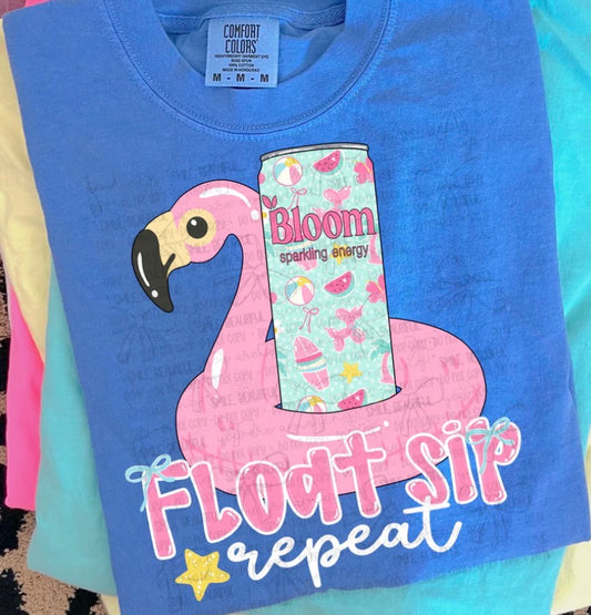 Bloom Float Sip - MTO Shirt