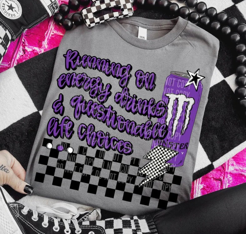 Running on Purple Monster - MTO Shirt