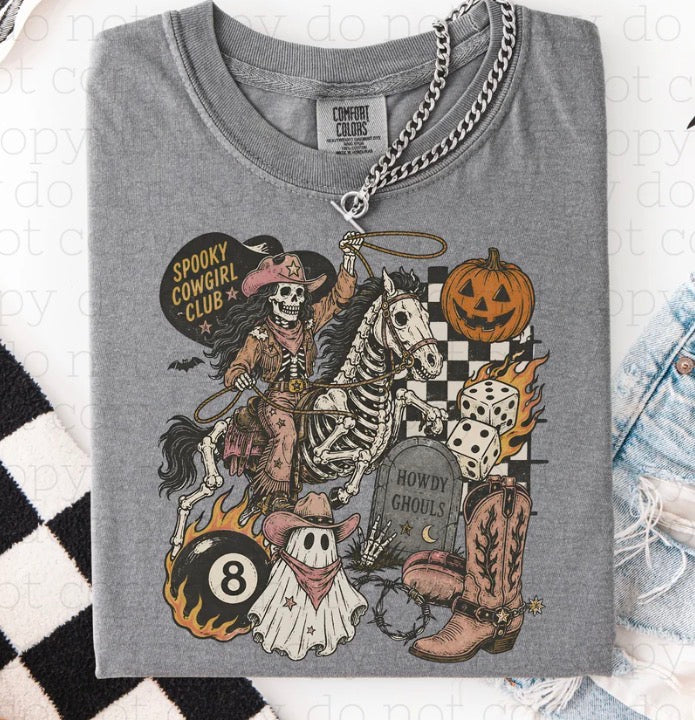 Spooky Cowgirl Club - MTO Shirt