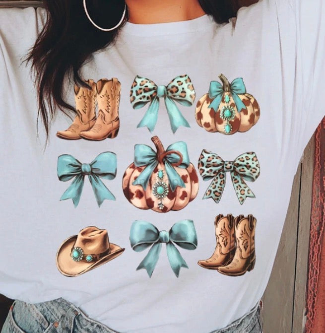 Turquoise Fall - MTO Shirt