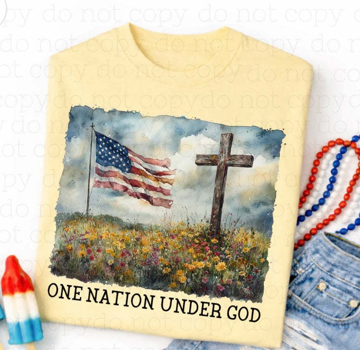 One Nation Under God - MTO Shirt