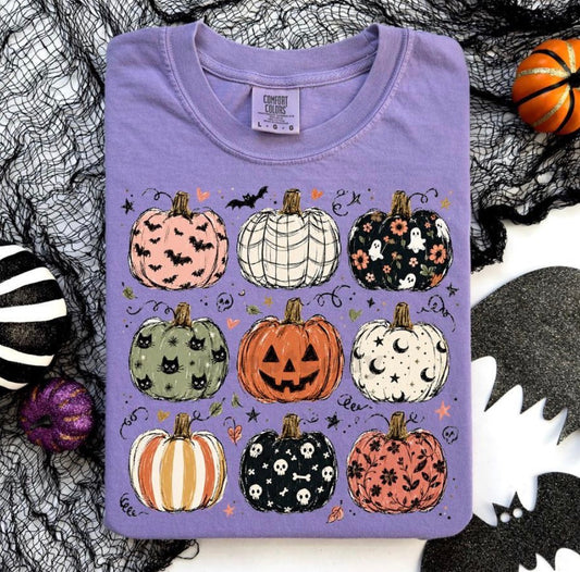 Patterned Pumpkins - MTO Shirt