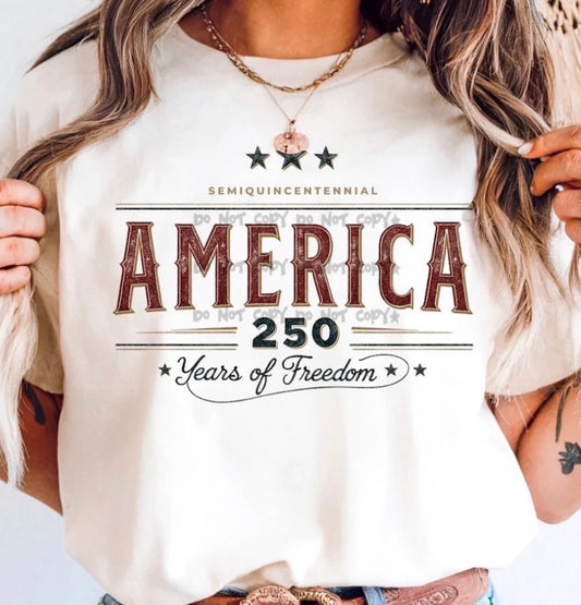 America 250 - MTO Shirt