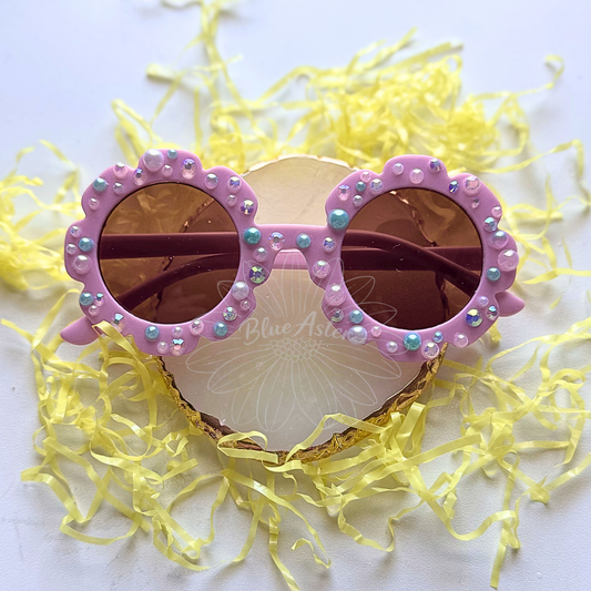 Purple Chaos Bling Sunnies