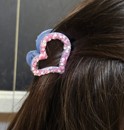 Heart Claw Clips - Made to Order