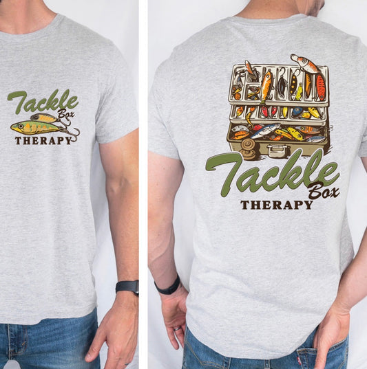 Tackle Box Therapy Pocket and Back - MTO Shirt