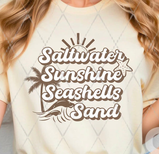 Saltwater, Sunshine - MTO Shirt