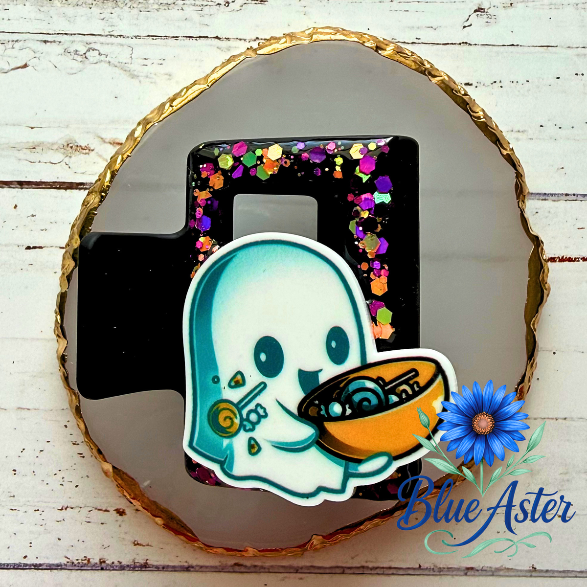 Candy Ghost Claw Clip