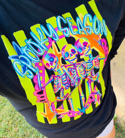 Vibrant Spooky Season - MTO Shirt