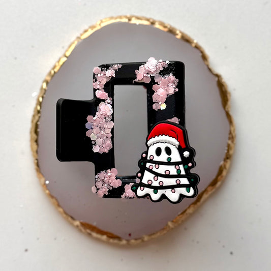 Spooky Christmas Claw Clip