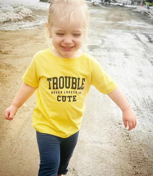 Trouble Never Looked So Cute - MTO Shirt
