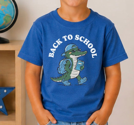 Back to School Gator - MTO Shirt
