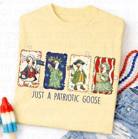 Patriotic Goose - MTO Shirt