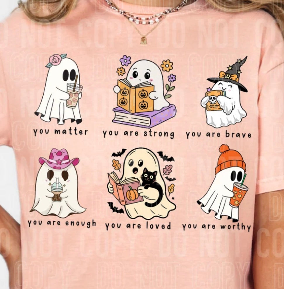 Ghostie Affirmations - MTO Shirt