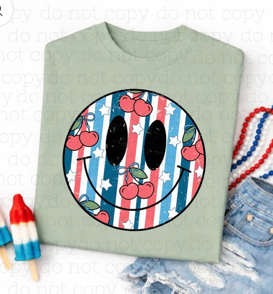 Cherry Smile - MTO Shirt