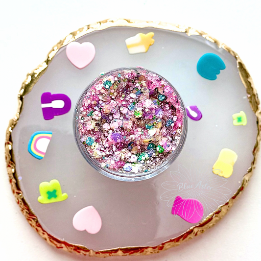Cereal Milk Glitter Gel