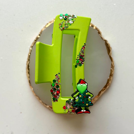Lime Guy Claw Clip