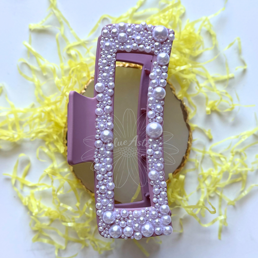 Jumbo Lavender Full Bling RTS Clip