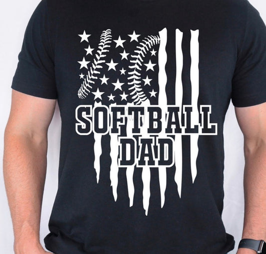 Softball Dad - MTO Shirt