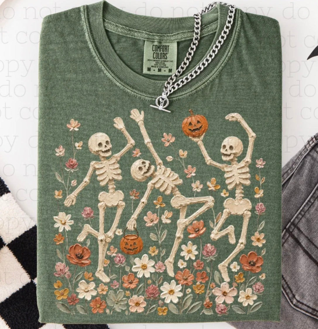 Dancing Skeletons - MTO Shirt