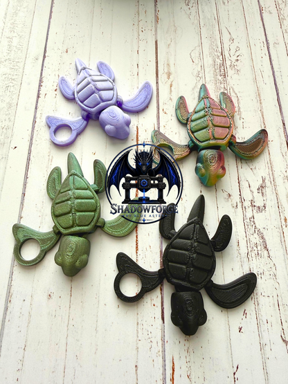 Turtle Articulated Straw Buddy