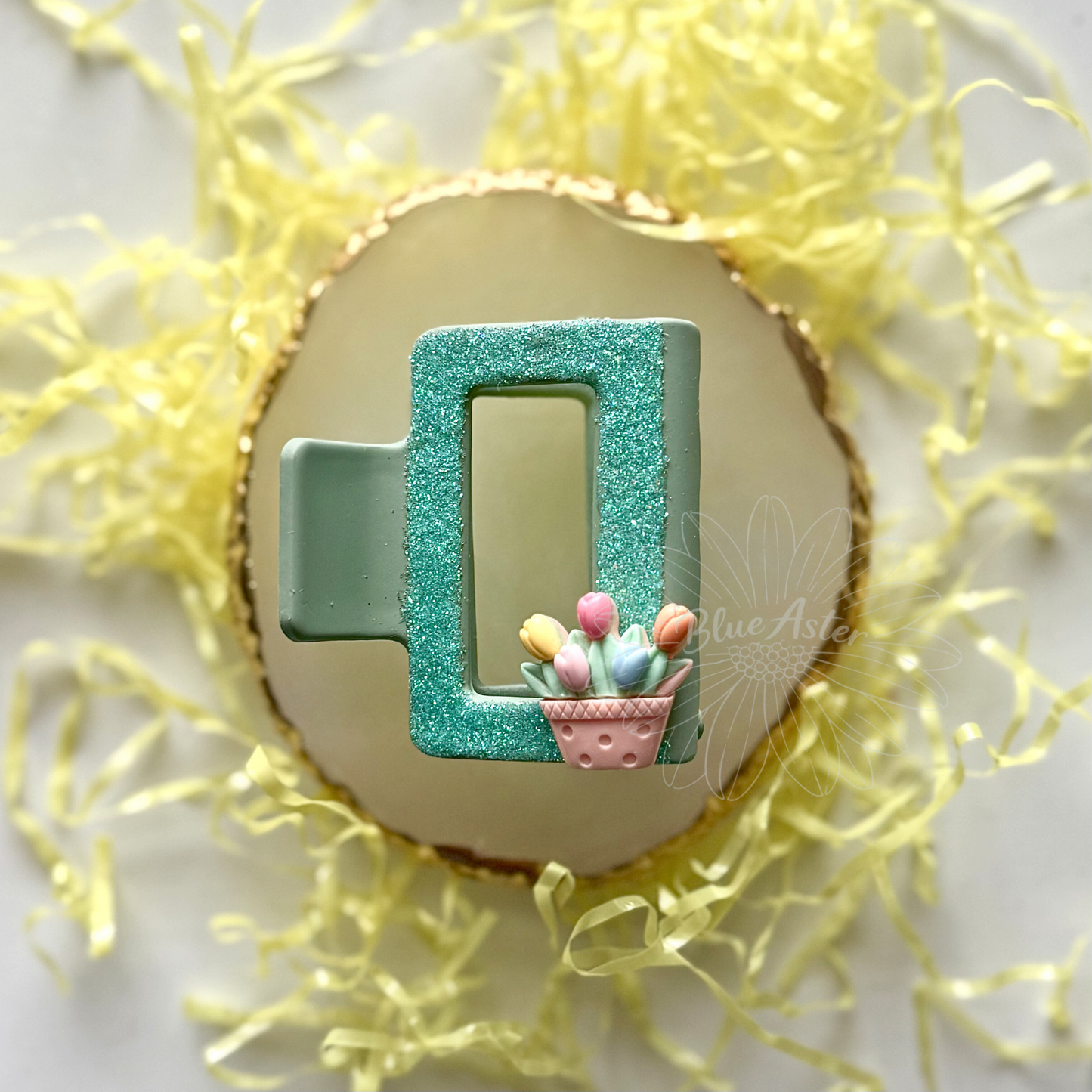 Small Peach Tulip RTS Clip